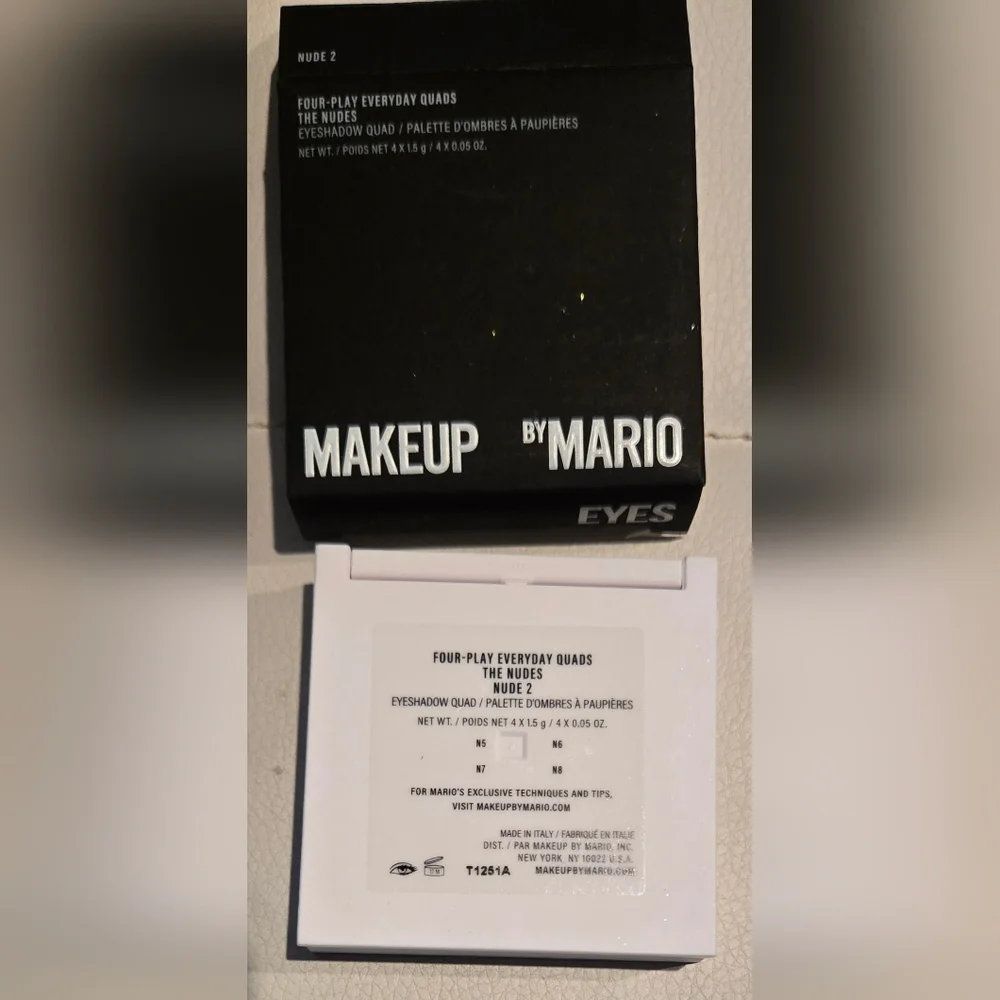 Makeup By Mario Four Play Eyeshadow Palette The Nudes